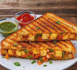 Paneer grilled sandwich