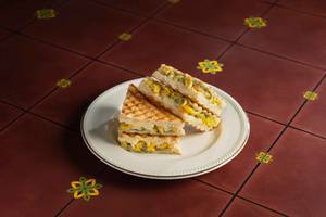 Corn Cheese Toast Sandwich