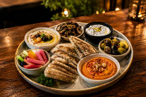 Veg Mezze Platter