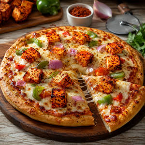 Paneer Tikka Pizza