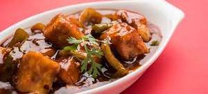 Chilly paneer gravy
