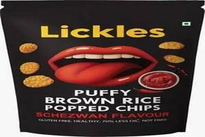 Brown Rice Popped Schezwan Chips