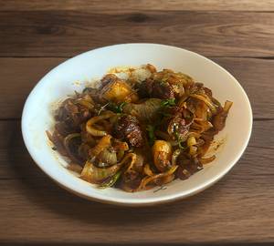 Pork Sausage Chilly Fry