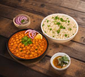Chole Rice Meal