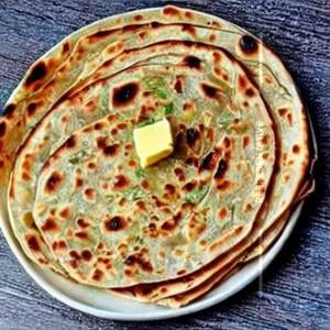 Lacha Paratha Butter