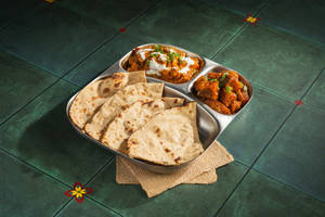 Tandoori Roti Veg Curry Combo Meal