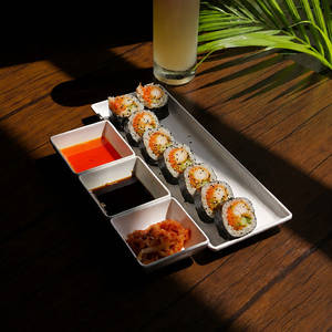 Prawn Tempura & Mayo Kimbap