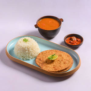 Sindhi Kadhi Chawal