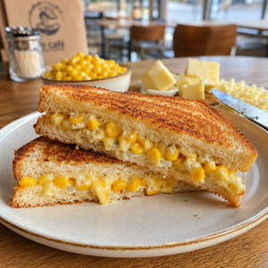 Corn & Cheese Sandwich