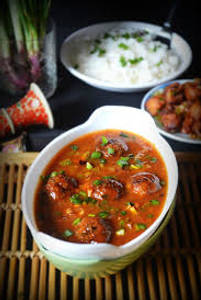 Veg manchurian gravy
