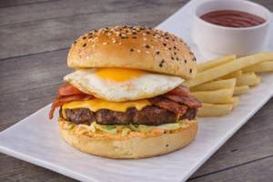 Egg Chicken Burger 