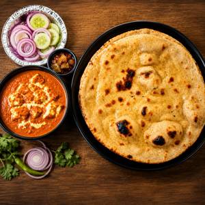 Paneer Butter Masala With 1 Butter Naan