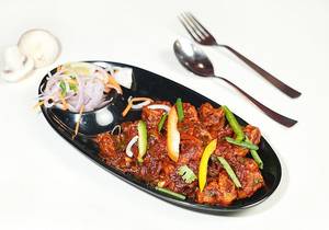 Mushroom Manchurian Dry