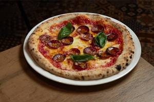 Pizza 8 - Spanish Pork Salami & Pecorino Cheese (12 Inch) (Del)