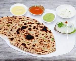Jain Cheese Paratha