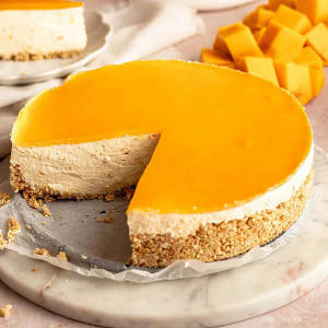Mango Bake Cheese Cake