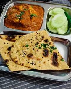 Paneer Butter Masala + 2 Butter Naan + Veg Salad