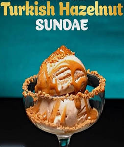 Turkish Hazelnut Sundae