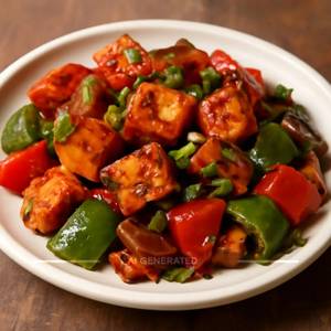 Veg Paneer Chilly Dry