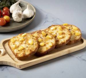 Cheese & Corn Garlic Bread