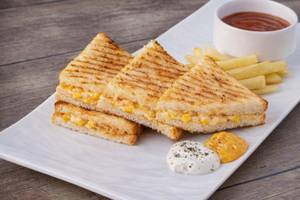 Sweet Corn Grilled Sandwich 