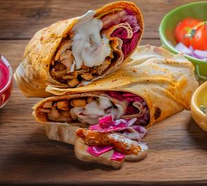 Lebanese Shawarma Jumbo Roll