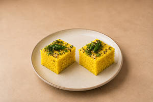 Plain Dhokla Plate [2 Pcs]
