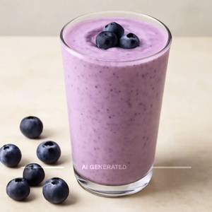Blueberry Shake ( 300 Ml )