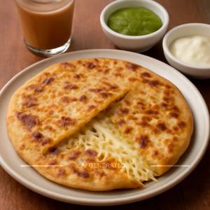 Cheese Aloo Paratha