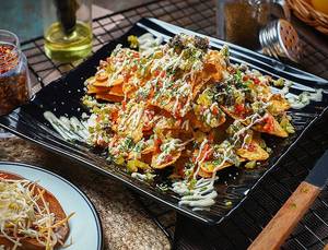 Loaded Chicken Nachos