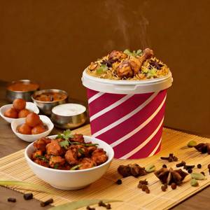 3-4 Person Bucket Chicken Biryani