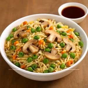 Veg Mushroom Fride Rice