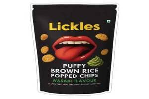 Brown Rice Popped Wasabi Chips