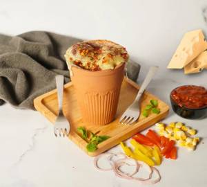 Chicken Cheesy Kulhad Momo