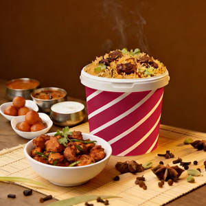 3-4 Person Bucket Mutton Biryani