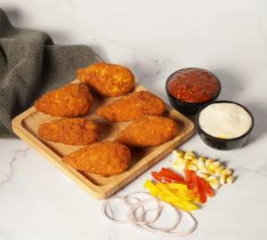 Desi Tandoori Chicken Kurkure Momos [6 Pieces]