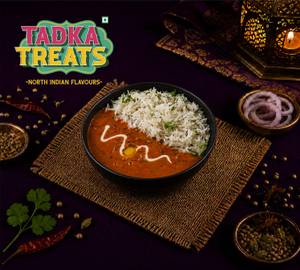 Punjabi Dal Makhani Rice Bowl.