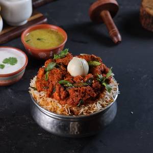 Chicken Fry Piece Biryani Regular
