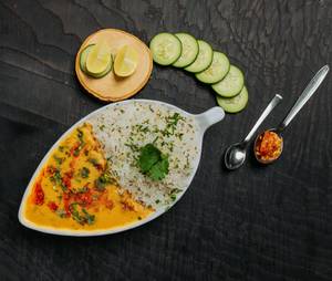 Rice Bowl  Jeera Rice With Dal Tadka