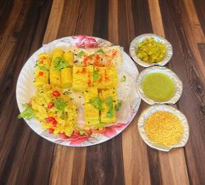 Mix Dhokla Platter
