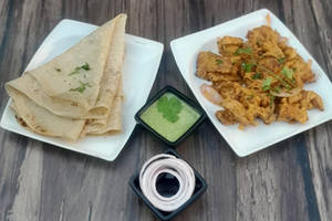 Achari Chaap With 2 Rumali Roti       