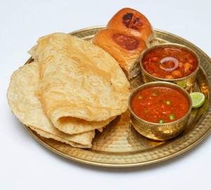 Pav Bhaji + Chole Bhature