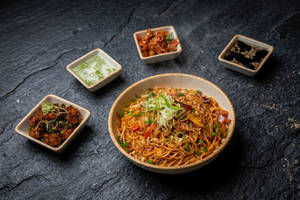 Veg Chilli Garlic Noodles