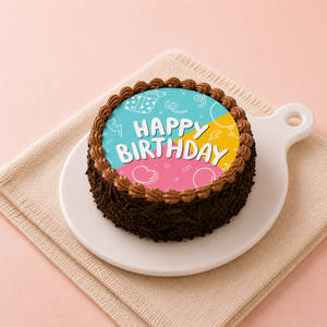 Birthday Truffle Bento Poster Cake (300 Gm)