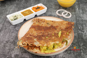 Ghee Onion Rava Masala Dosai