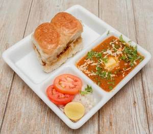 Pav Bhaji (garlic Added For Taste)