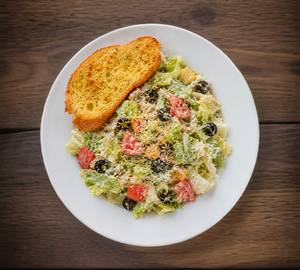 Caesar Salad with Grilled Veggies