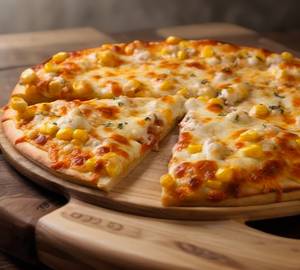 Corn pizza [medium 8 inches 6 pieces]