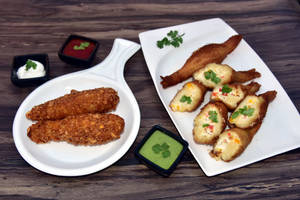 Kfc Chaap With Dahi Kebab       