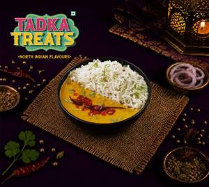 Dhaba Style Dal Rice Bowl.